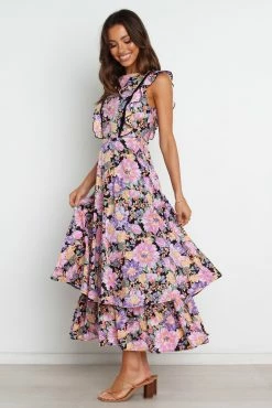 Delvita Dress - Black -Dress Shop petal and pup usa dresses delvita dress black 31097440665777