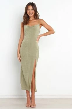 DIANI DRESS - OLIVE