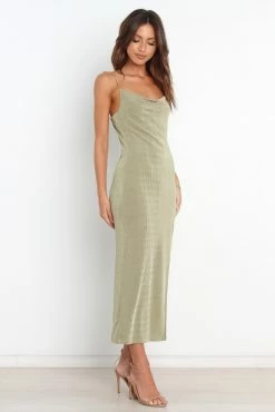 DIANI DRESS - OLIVE -Dress Shop petal and pup usa dresses diani dress olive 31286817030321