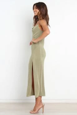 DIANI DRESS - OLIVE -Dress Shop petal and pup usa dresses diani dress olive 31286836232369