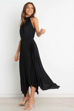 Dominique Dress - Black -Dress Shop petal and pup usa dresses dominique dress black 31410425233585