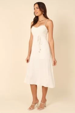 Elaina Dress - Beige -Dress Shop petal and pup usa dresses elaina dress beige 32111583068337