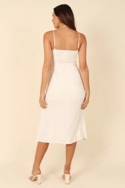 Elaina Dress - Beige -Dress Shop petal and pup usa dresses elaina dress beige 32111583101105