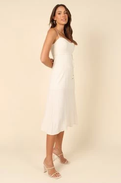 Elaina Dress - Beige -Dress Shop petal and pup usa dresses elaina dress beige 32111583133873