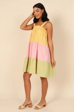 Eleanor Mini Dress - Multi -Dress Shop petal and pup usa dresses eleanor mini dress multi 32066630418609