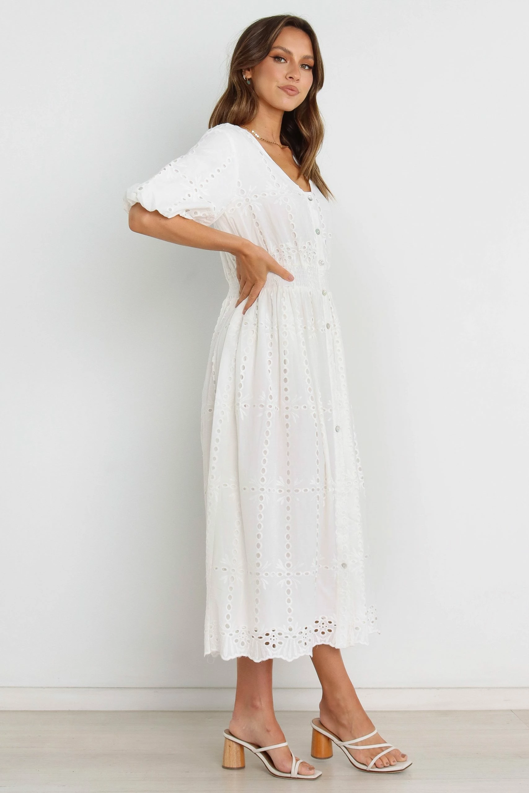 Ellison Dress - White 6 Ellison Dress - White - Image 6