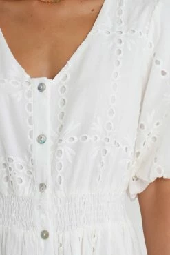 Ellison Dress - White 15 Ellison Dress - White -Dress Shop petal and pup usa dresses ellison dress white 31772693823665