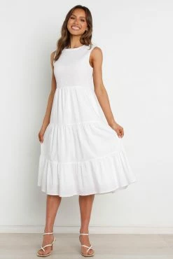 Erhardt Dress - White
