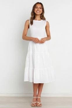Erhardt Dress - White -Dress Shop petal and pup usa dresses erhardt dress white 32020542455985
