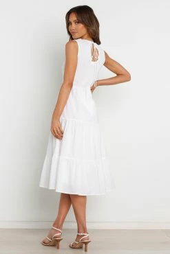 Erhardt Dress - White -Dress Shop petal and pup usa dresses erhardt dress white 32020542554289