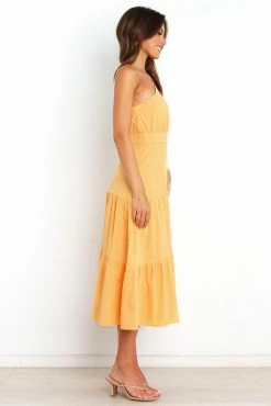 Etienna Dress - Orange -Dress Shop petal and pup usa dresses etienna dress orange 31880239841457