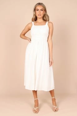 Everleigh Dress - White