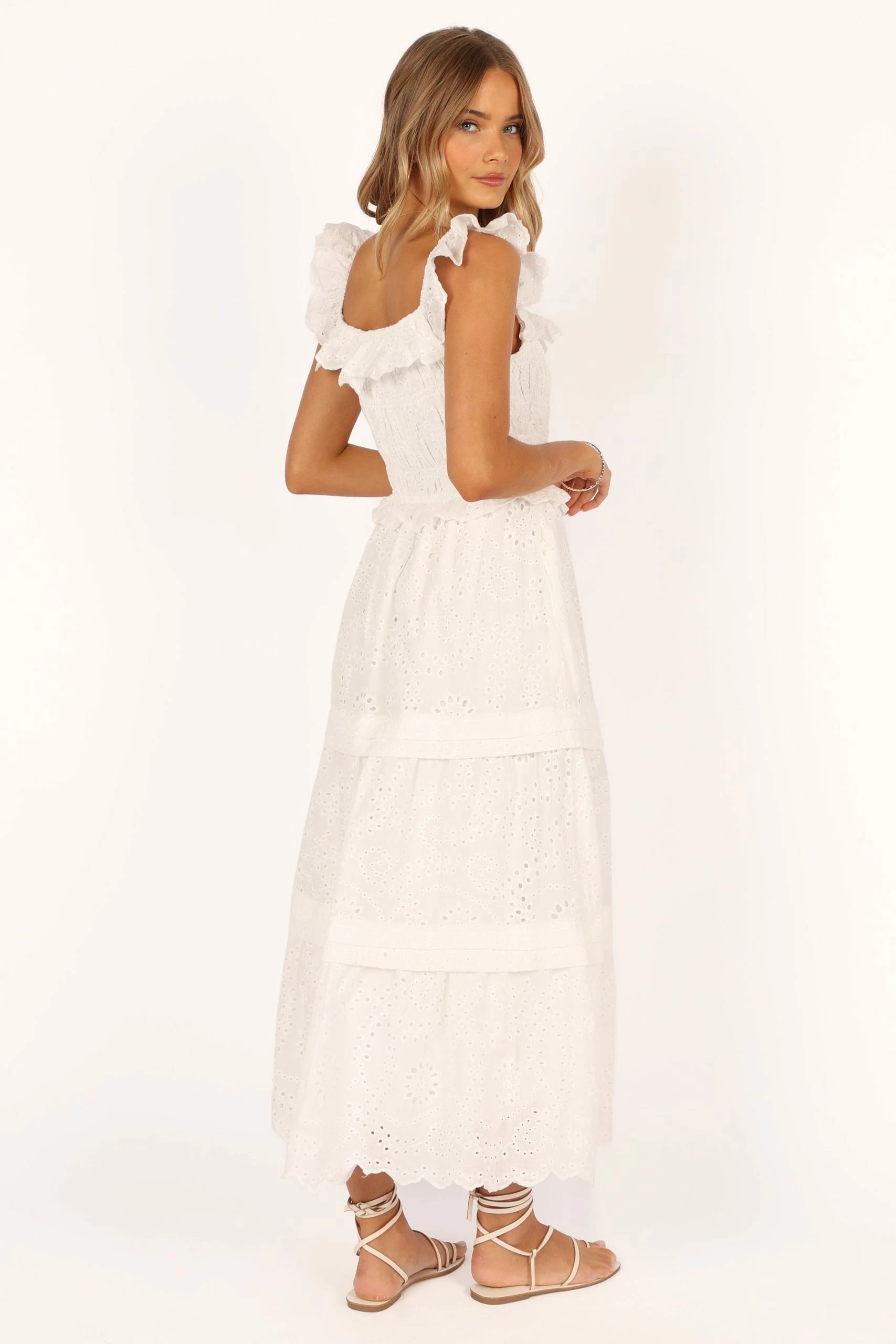 Finley Maxi Dress - White 6 Finley Maxi Dress - White - Image 6