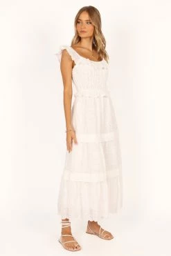 Finley Maxi Dress - White 17 Finley Maxi Dress - White -Dress Shop petal and pup usa dresses finley maxi dress white 33657281216689