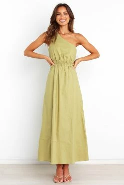 Flock Dress - Olive -Dress Shop petal and pup usa dresses flock dress olive 31760598597809