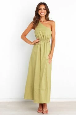 Flock Dress - Olive -Dress Shop petal and pup usa dresses flock dress olive 31760598630577