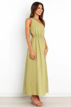 Flock Dress - Olive -Dress Shop petal and pup usa dresses flock dress olive 31760598761649