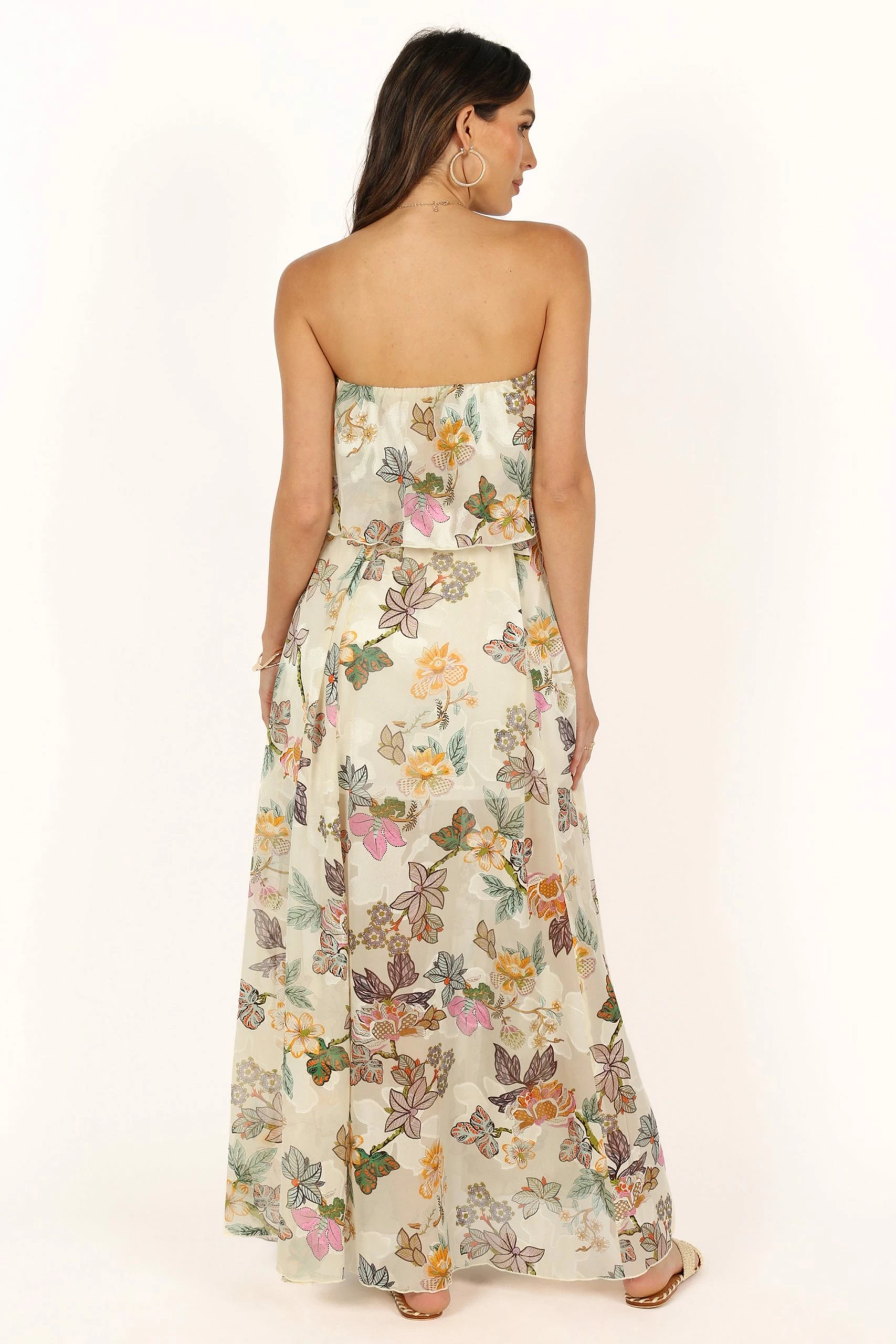 Flora Maxi Dress - Ivory Multi 6 Flora Maxi Dress - Ivory Multi - Image 6