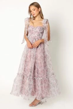 Floret Midi Dress - Dark Purple -Dress Shop petal and pup usa dresses floret midi dress dark purple 34024229470385