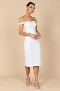 Florez Dress - White 14 Florez Dress - White -Dress Shop petal and pup usa dresses florez dress white 32269808042161
