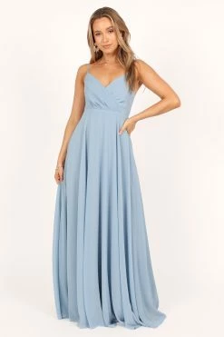 Flourish Maxi Dress - Blue -Dress Shop petal and pup usa dresses flourish maxi dress blue 33537187315889