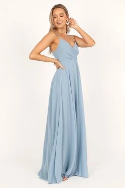 Flourish Maxi Dress - Blue -Dress Shop petal and pup usa dresses flourish maxi dress blue 33537187446961