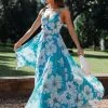 Flourish Maxi Dress - Blue Floral