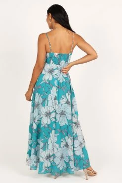 Flourish Maxi Dress - Blue Floral 17 Flourish Maxi Dress - Blue Floral -Dress Shop petal and pup usa dresses flourish maxi dress blue floral 33537185874097