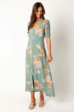 Frampton Midi Dress - Blue Floral 20 Frampton Midi Dress - Blue Floral -Dress Shop petal and pup usa dresses frampton midi dress blue floral 34007545872561