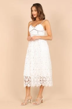 Francheshca Midi Lace Dress - White Lace 13 Francheshca Midi Lace Dress - White Lace -Dress Shop petal and pup usa dresses francheshca midi lace dress white lace 32334001209521