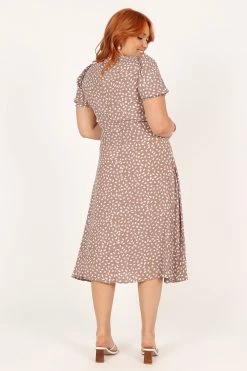 Franklin Dress - Mocha -Dress Shop petal and pup usa dresses franklin dress mocha 33288793620657