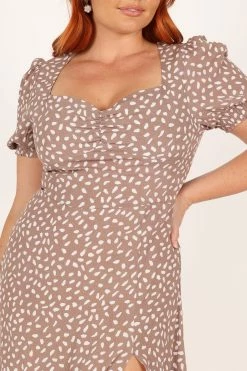 Franklin Dress - Mocha -Dress Shop petal and pup usa dresses franklin dress mocha 33288793817265