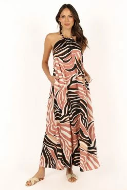 Freya Maxi Dress - Animal Print -Dress Shop petal and pup usa dresses freya maxi dress animal print 33643507679409