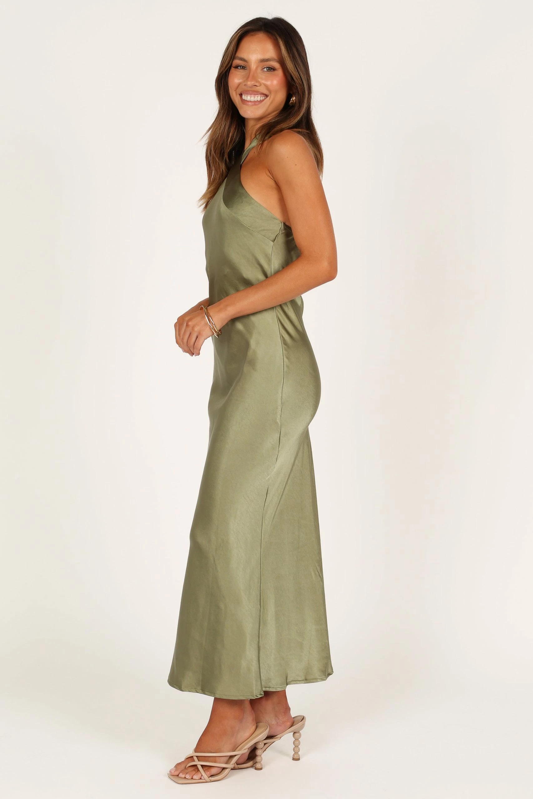 Grasie Dress - Olive 3 Grasie Dress - Olive - Image 3