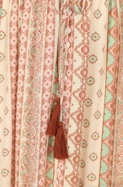 Halliday Strapless Midi Dress - Tan Print 27 Halliday Strapless Midi Dress - Tan Print -Dress Shop petal and pup usa dresses halliday strapless midi dress tan print 33810830196913