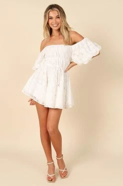 Harriet Dress - White
