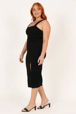 Hyatt Dress - Black -Dress Shop petal and pup usa dresses hyatt dress black 33288799092913