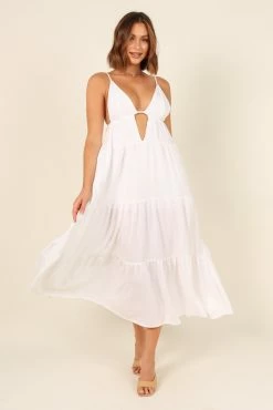 Indigo Dress - White -Dress Shop petal and pup usa dresses indigo dress white 31926530146481