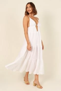 Indigo Dress - White -Dress Shop petal and pup usa dresses indigo dress white 31926530343089