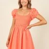 Ineda Dress - Orange