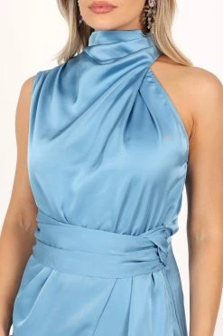 Jade Mini Dress - Blue -Dress Shop petal and pup usa dresses jade mini dress blue 33537204617393