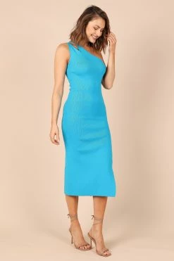 Jaelynn Dress - Blue -Dress Shop petal and pup usa dresses jaelynn dress blue 32283953529009