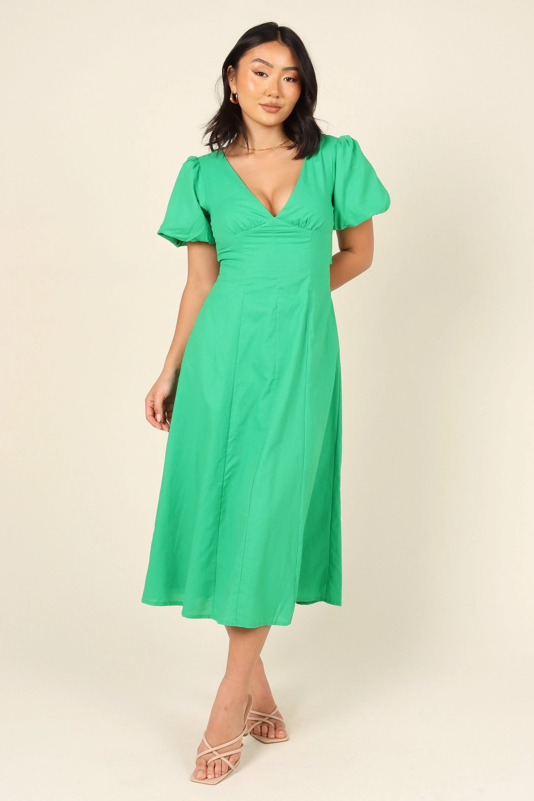 Jamena Dress - Green 1 Jamena Dress - Green