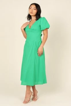 Jamena Dress - Green 12 Jamena Dress - Green -Dress Shop petal and pup usa dresses jamena dress green 32041023275185