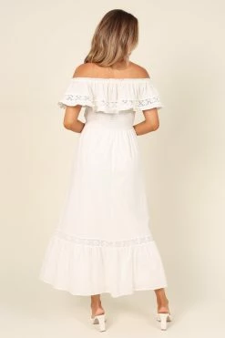 Janelle Dress - White -Dress Shop petal and pup usa dresses janelle dress white 32020556480689