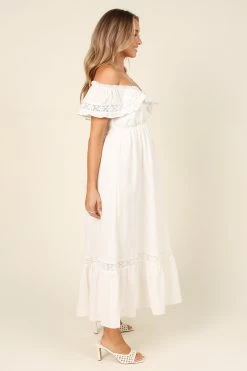 Janelle Dress - White -Dress Shop petal and pup usa dresses janelle dress white 32020556513457