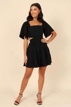Jordyn Cut Out Mini Dress - Black 8 Jordyn Cut Out Mini Dress - Black -Dress Shop petal and pup usa dresses jordyn cut out mini dress black 32041107423409