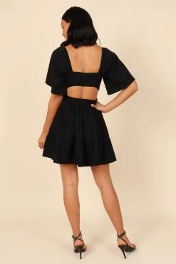 Jordyn Cut Out Mini Dress - Black 10 Jordyn Cut Out Mini Dress - Black -Dress Shop petal and pup usa dresses jordyn cut out mini dress black 32041107488945