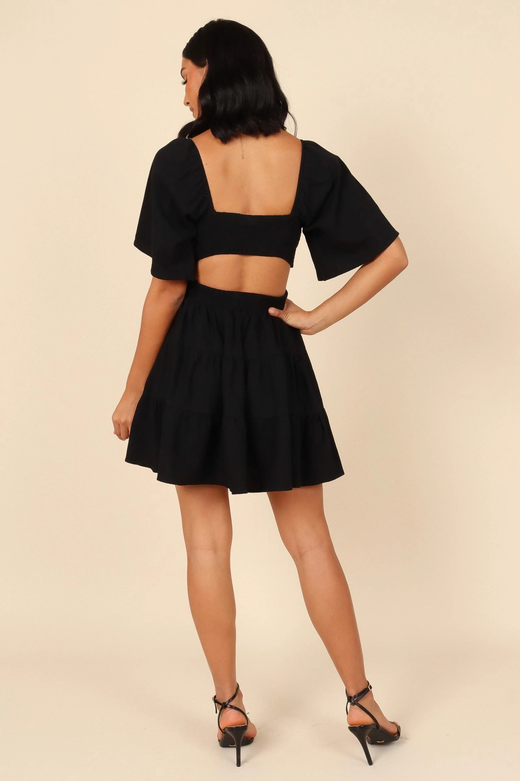 Jordyn Cut Out Mini Dress - Black 5 Jordyn Cut Out Mini Dress - Black - Image 5