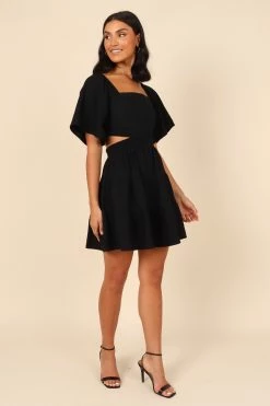 Jordyn Cut Out Mini Dress - Black 11 Jordyn Cut Out Mini Dress - Black -Dress Shop petal and pup usa dresses jordyn cut out mini dress black 32041107521713
